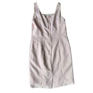 90s pale pink baby doll dress